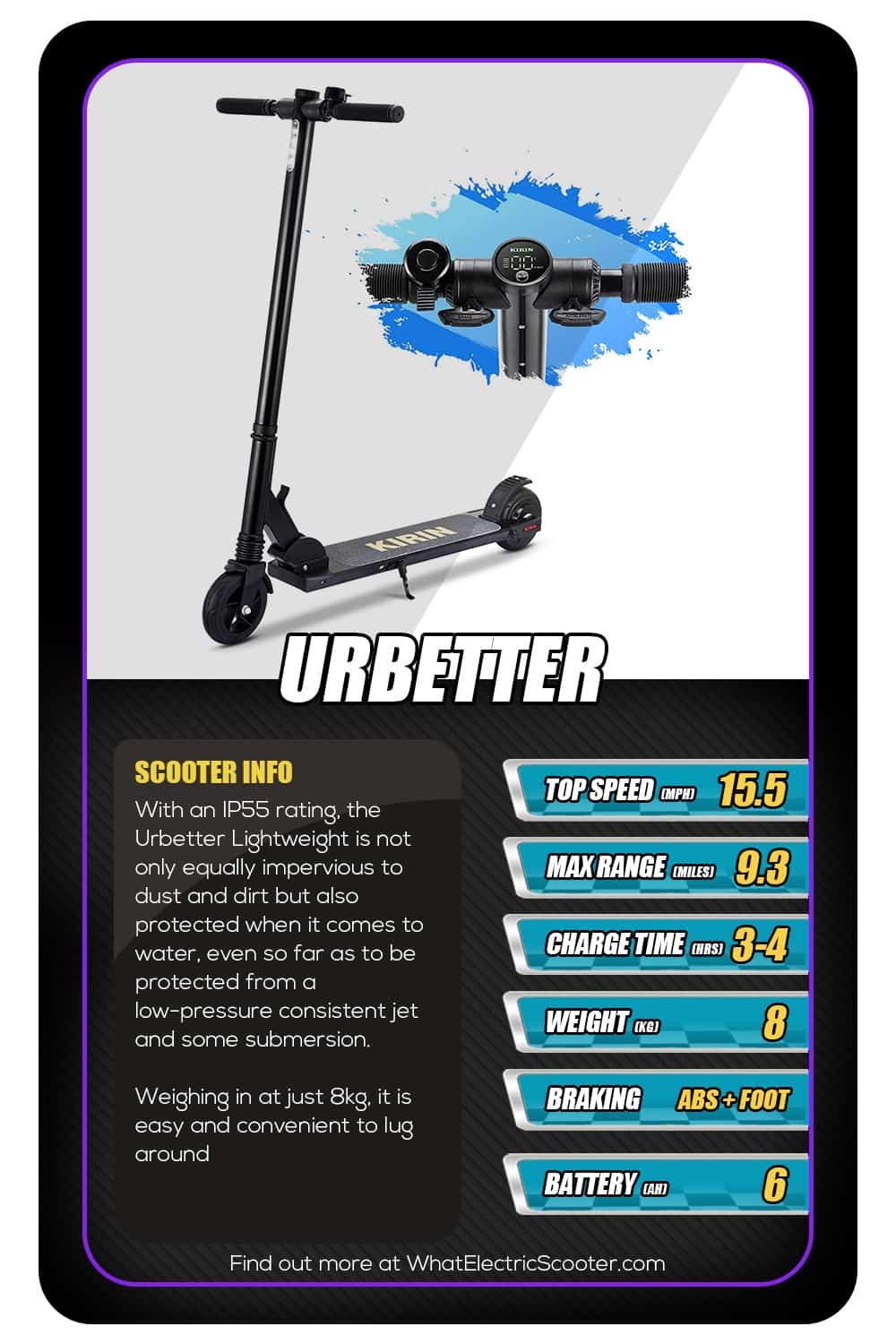 Urbetter Electric Scooter Top Trump card Ultimate Waterproof Electric Scooters Guide (Top 3 Options)