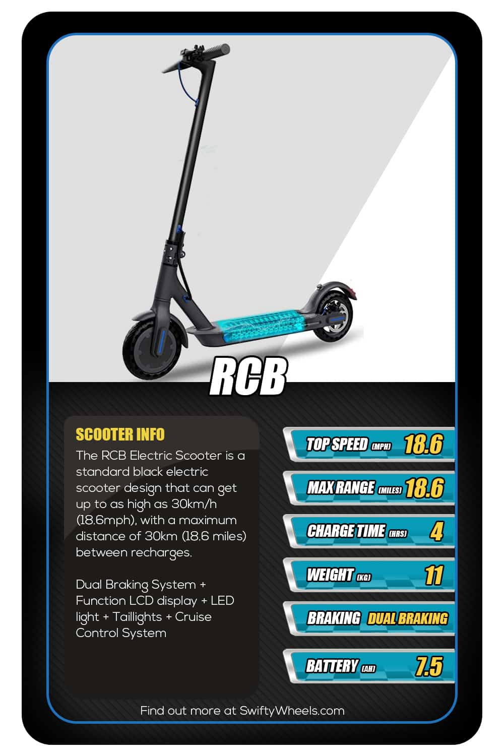 rcb electric scooter