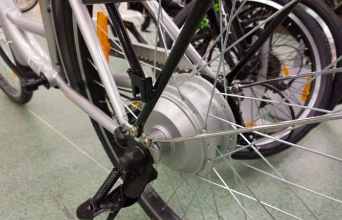 Electric bike wheel hub